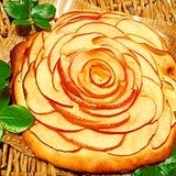リンゴのバラ☆咲くサク焼き菓子